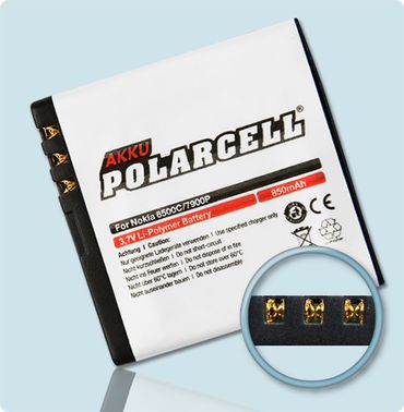 PolarCell Li-Polymer Akku Nokia 7900