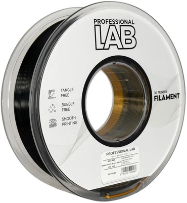 Silk PLA Mehrfarbig 1.75 mm – 1 kg glänzendes 3D-Filament | Prof. Lab