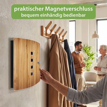 Schlüsselkasten Motiv Bambusholz
