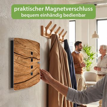 Schlüsselkasten Motiv Trockenes Holz