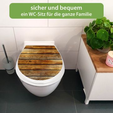 Toilettendeckel Für Tesi Von Ideal Standard – WC-Abdeckung Aus Holz, Ovale Form, Mit Scharnieren, Weiß