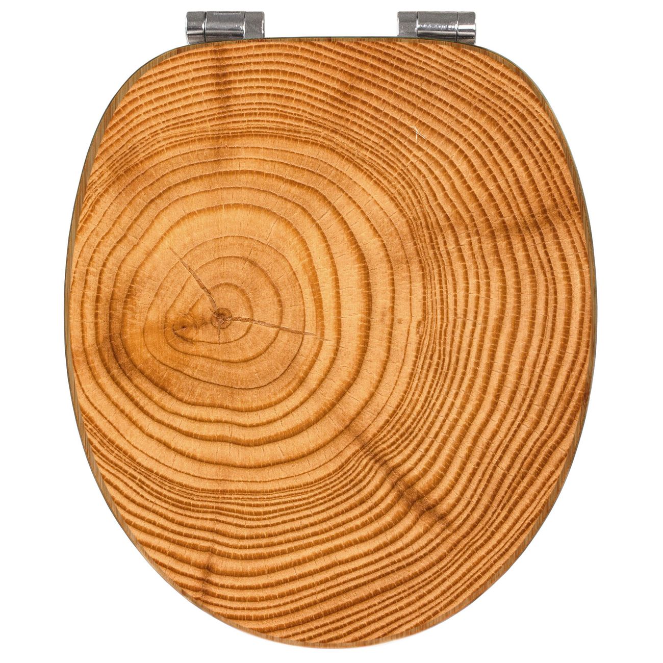 Design WC-Sitz Bambus Absenkautomatik Motiv Baumstamm