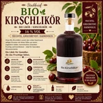 Übersicht BIO Kirsch Likör Steckbrief zum BIO Kirsch Likör