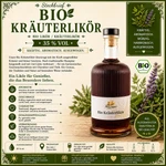 Übersicht Bio Kräuterlikör Steckbrief Bio Kräuterlikör