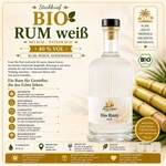 Übersicht BIO Rum weiss Steckbrief Main-Feines Bio Rum weiß