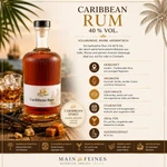 Steckbrief Caribbean Rum von Main-Feines 40 % Vol.