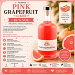 Übersicht Fruchtiger Pink Grapefruit Likör als sommerliche Premium Spezialität