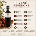 Main-Feines Premium Würzöl Peperoni mit kaltgepresstem Olivenöl extra vergine aus Italien