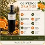 Olivenöl Orange extra vergine als fruchtige Spezialität für mediterrane Küche
