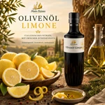 Olivenöl Zitrone extra vergine als fruchtige Spezialität für mediterrane Küche