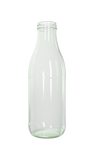 Milchflasche 1L transparent