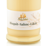 Biskuitliebe Sahnelikör – Geschenkidee zu Weihnachten | Main-Feines Label Biskuitliebe Sahnelikör in der 700-ml-Flasche als hochwertige Geschenkidee zu Weihnachten für erwachsene Genießer.