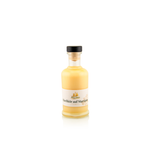 Eierlikör auf Marzipan – 200-ml-Flasche – Produktbild | Main-Feines Eierlikör auf Marzipan 20 % Vol. in der 200-ml-Flasche von Main-Feines vor neutralem Hintergrund.