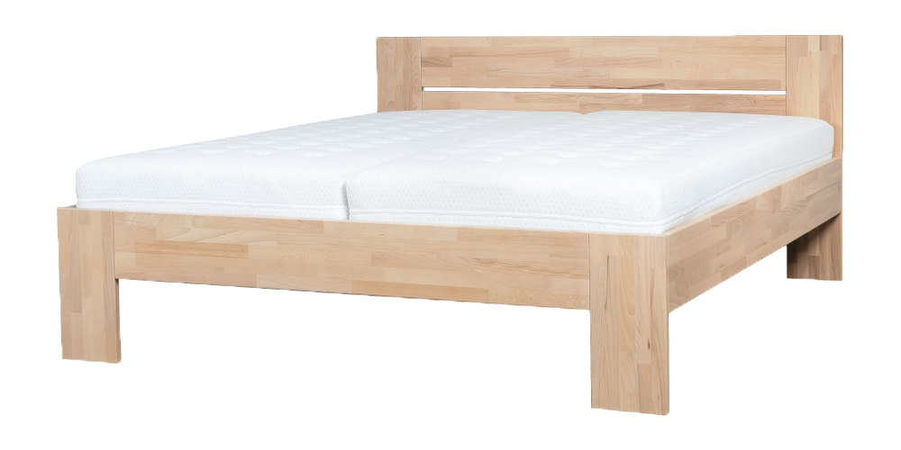 Bett + Matratze + Lattenrost Set 180x200 H1+H2