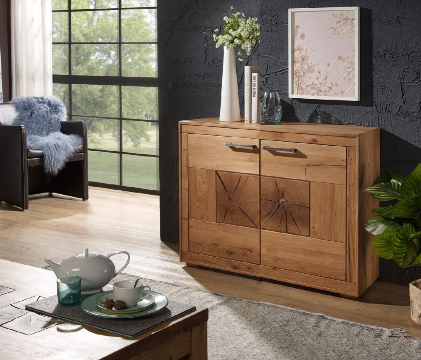 mehrzweckschrank 90 cm breit Drehtürenschrank mit 2 Türen CLASSIC Besenschrank