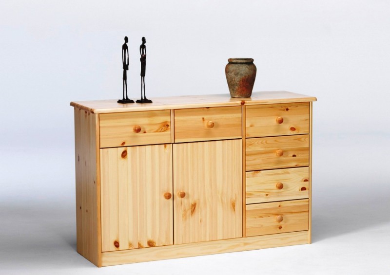 Sideboard Anrichte Kommode Kiefer massiv lackiert Schlafzimmer Flur Wohnbereich