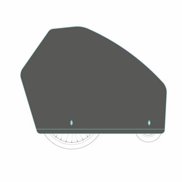 Qeridoo universal Faltgarage für Fahrradanhänger