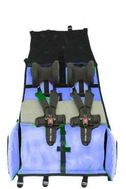 Rückenlehne für KidGoo2 BLAU (ohne Kopfstütze)
