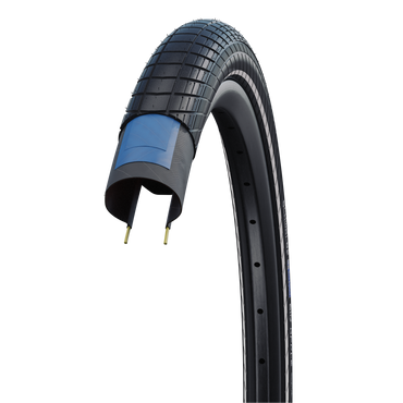 SCHWALBE BIG APPLE Draht schwarz mit Reflexstreifen Active Line Reifen SCHWALBE BIG APPLE Draht schwarz mit Reflexstreifen Active Line Reifen