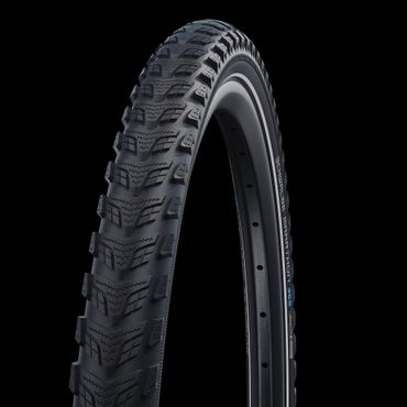 Schwalbe MARATHON 365 28x2.15 Drahtreifen schwarz mit Reflexstreifen Schwalbe MARATHON 365 28x2.15 Drahtreifen schwarz mit Reflexstreifen