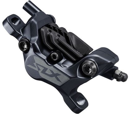 Shimano Bremssattel SLX BR-M7120, 4 Kolben, VR oder HR, Postmount Shimano Bremssattel SLX BR-M7120, 4 Kolben, VR oder HR, Postmount