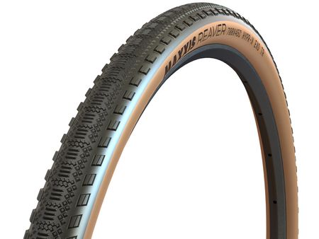 Maxxis Reaver (Gen.2), 700x45C, HYPR-X, EXO TR Tanwall, 120 TPI, Falt Maxxis Reaver (Gen.2), 700x45C, HYPR-X, EXO TR Tanwall, 120 TPI, Falt
