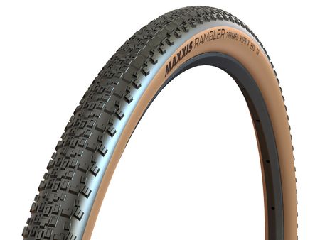 Maxxis Rambler (Gen.2), 700x45C, HYPR-X, EXO TR Tanwall, 120 TPI, Falt Maxxis Rambler (Gen.2), 700x45C, HYPR-X, EXO TR Tanwall, 120 TPI, Falt