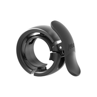Knog Oi Prima Small Fahrradklingel, 22.2mm, anthracite/black
