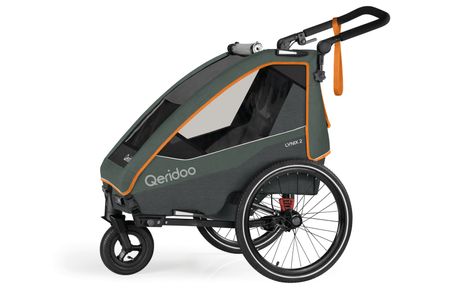 Qeridoo® Lynix 2 - Kinderanhänger