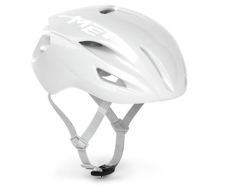 MET Manta Absolute White - Limited Edition - Rennradhelm