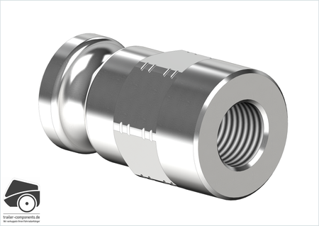 Protedac Vollachsen-Adapter FG 10.5 (13/32x26) für BECCO Kupplungssystem