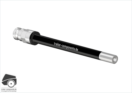 Protedac Steckachse mit Adapter M12x1.00 für BECCO System