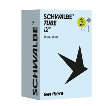 Schwalbe Schlauch Nr. 1S 12 Zoll AV Winkelventil 45° Schwalbe Schlauch Nr. 1S 12 Zoll AV Winkelventil 45°