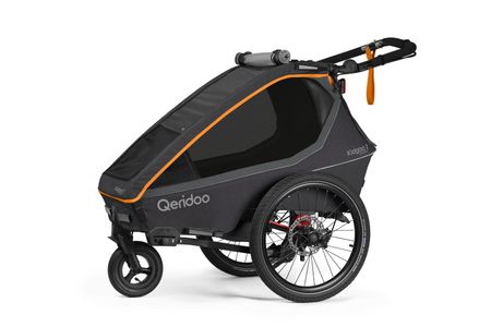 Qeridoo Kidgoo 1 Sport 2026 - FIDLOCK Edition - Kinderanhänger Qeridoo Kidgoo 1 Sport 2026 - FIDLOCK Edition - Kinderanhänger
