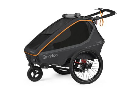 Qeridoo Kidgoo 2 Sport 2026 - FIDLOCK Edition - Kinderanhänger Qeridoo Kidgoo 2 Sport 2026 - FIDLOCK Edition - Kinderanhänger