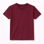 Findly V-Ausschnitt T-Shirt Rot