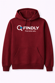 Findly-Hoodie-Dunkelrot.png Findly Hoodie Dunkelrot