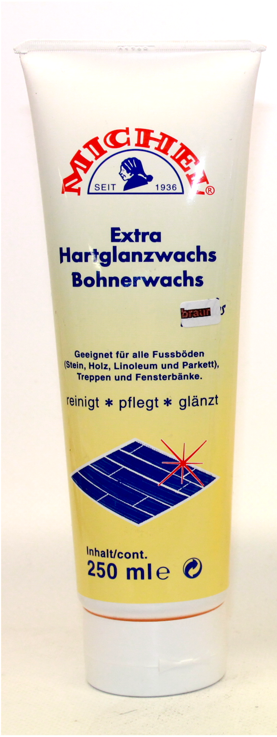 Michel Bohnerwachs Braun 250 ml Naturwachs reinigt, pflegt u. glänzt