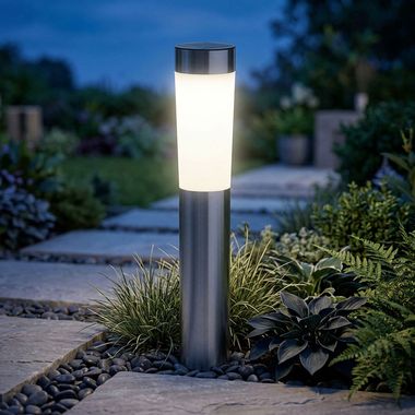 Lampy solarne LED z monokrystalicznym panelem słonecznym