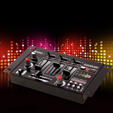 Table de mixage, 4-canaux, USB, cinch, égaliseur, MX36-D