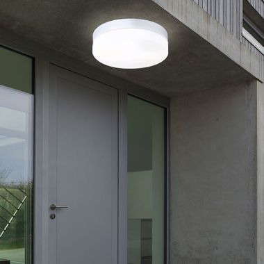 Plafonnier décoratif en aluminium, argent VRANOS