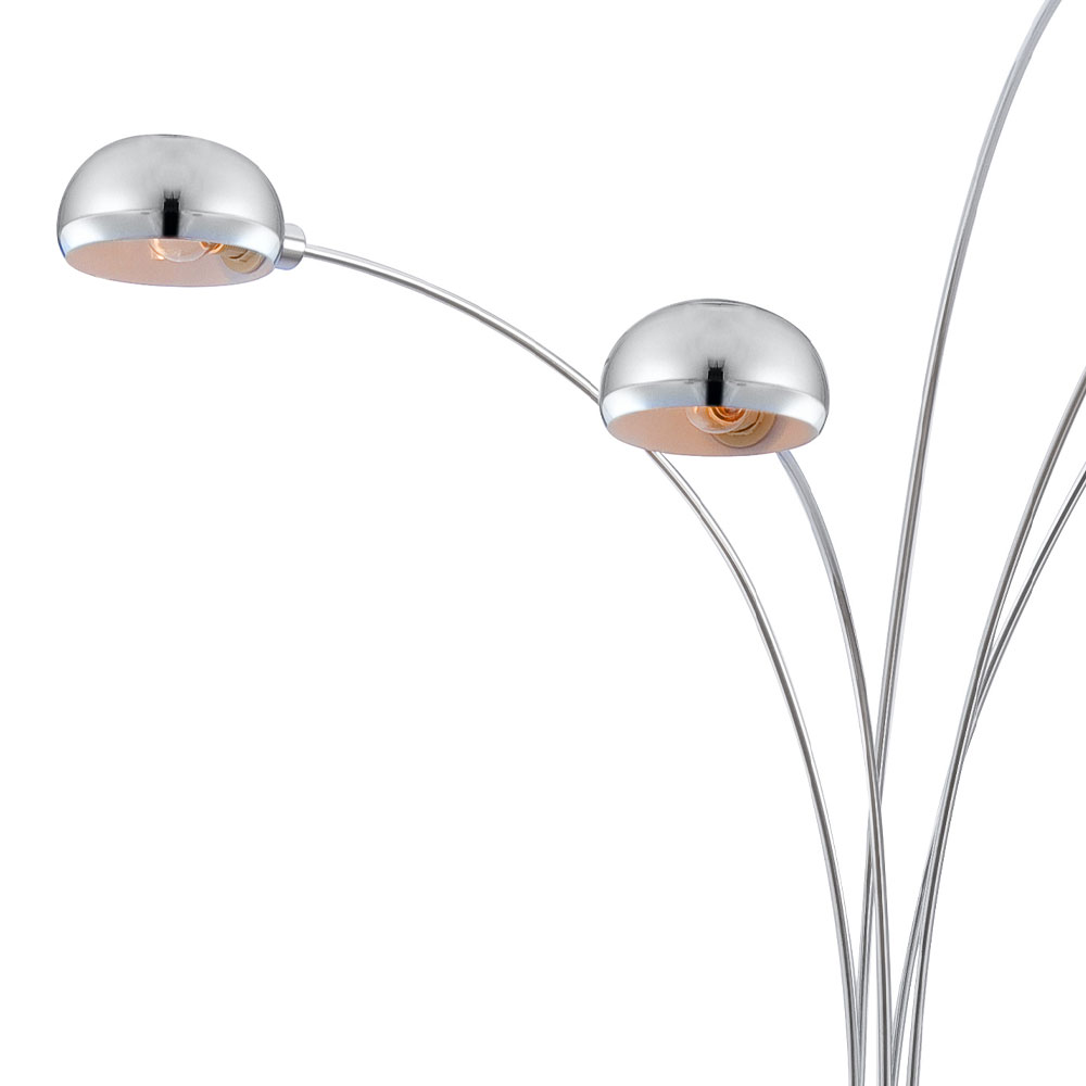 Lot De 5 Lampadaires LED échelle 1:160 – Calibre N – 65 Mm – Métal – 3 V CC/CA – Résistances Incluses (12-16 V)