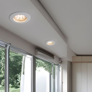 Lot de 2 spots LED pour plafond salle de bain PRIMUS