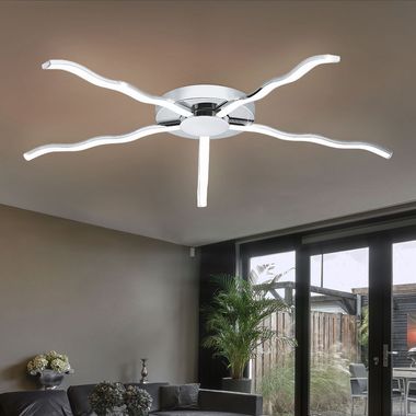 Grand plafonnier LED avec un plein de 2500 lumens
