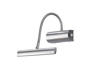 Hübsche 4 Watt LED Wandleuchte in Nickel matt