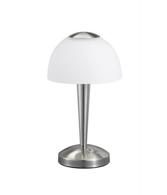 Charmante lampe de table LED de 4,5 watts en nickel mat