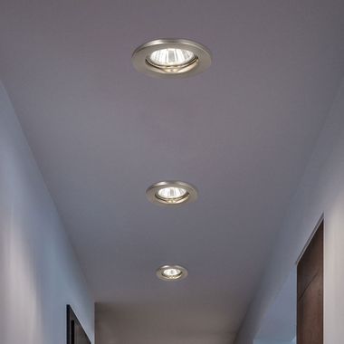 Design LED 3er Set Einbaustrahler Globo 12100-3LED