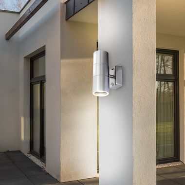 Applique LED in acciaio inox per il tuo terrazzo 2-wing STYLE