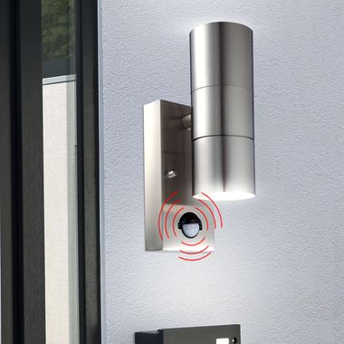 Applique murale LED, Up & Down, détecteur de mouvement H 21,5 cm, STYLE