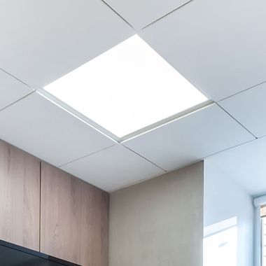 Dalle LED encastrable, 1350 lumens, blanc froid, L 16 cm